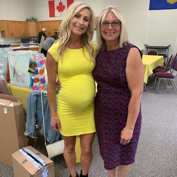 Velvet Torch XS yellow dress - Picture 6 of 6